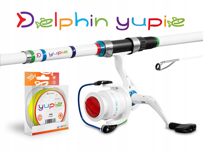 Zestaw dla dzieci Delphin Yupie 240cm + 3000 + 0,25mm
