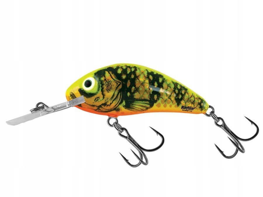 Wobler Salmo Rattlin’ Hornet 4,5cm 6g GFP pływ