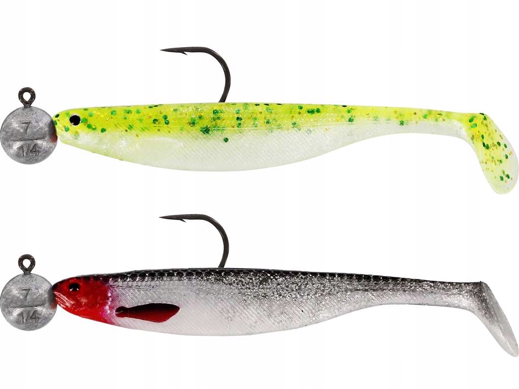 Przynęta gumowa Westin Shadteez Slim R' N R 10cm 7g 2szt Dark Water Mix 2