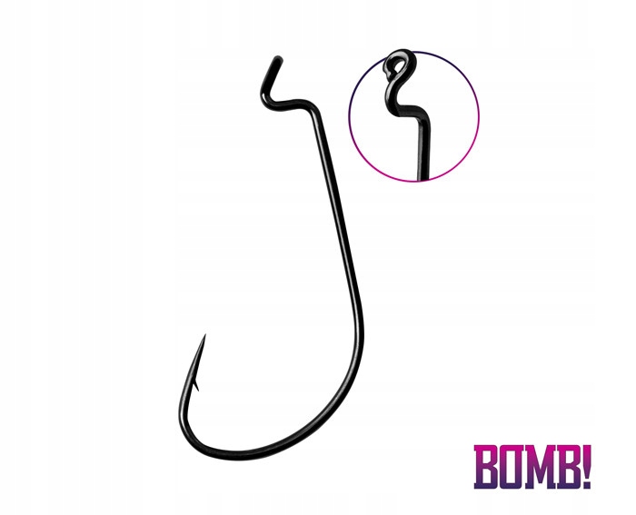 Haczyk Delphin Bomb! D-Shot OFFS Worm #4