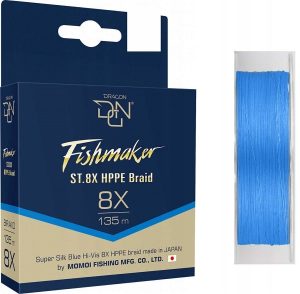Plecionka Dragon Fishmaker ST.8X HPPE Momoi 0,08mm 135m 8,10kg