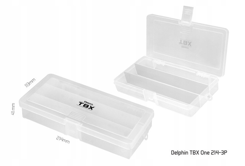 Pudełko Delphin TBX One 214-3P 21,4x11,3x4,1cm