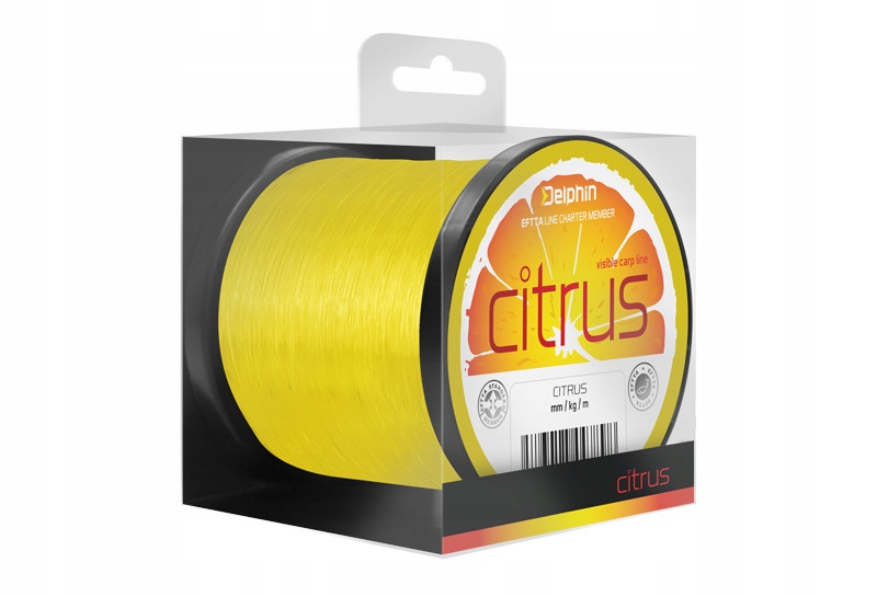 Żyłka karpiowa Delphin Citrus żółta 600m 0.30mm