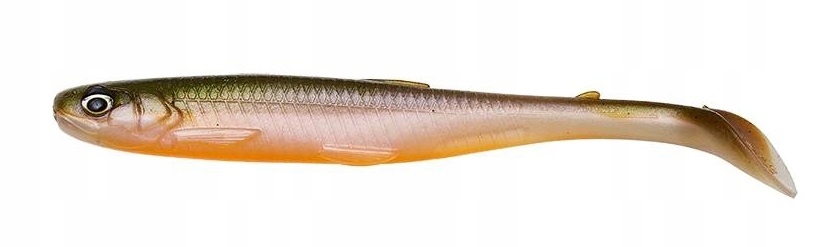 Przynęta gumowa SG Slender Scoop Shad 13cm 12g Olive Pearl