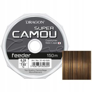 Żyłka Dragon Super Camou Feeder 150m 0.16mm