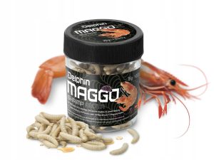 Sztuczna przynęta Delphin Maggox Pop Up krewetka