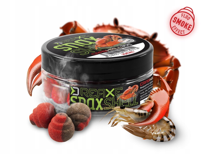 Kulki waftersy ślimaki Delphin Shell 30g 12mm krab kryl