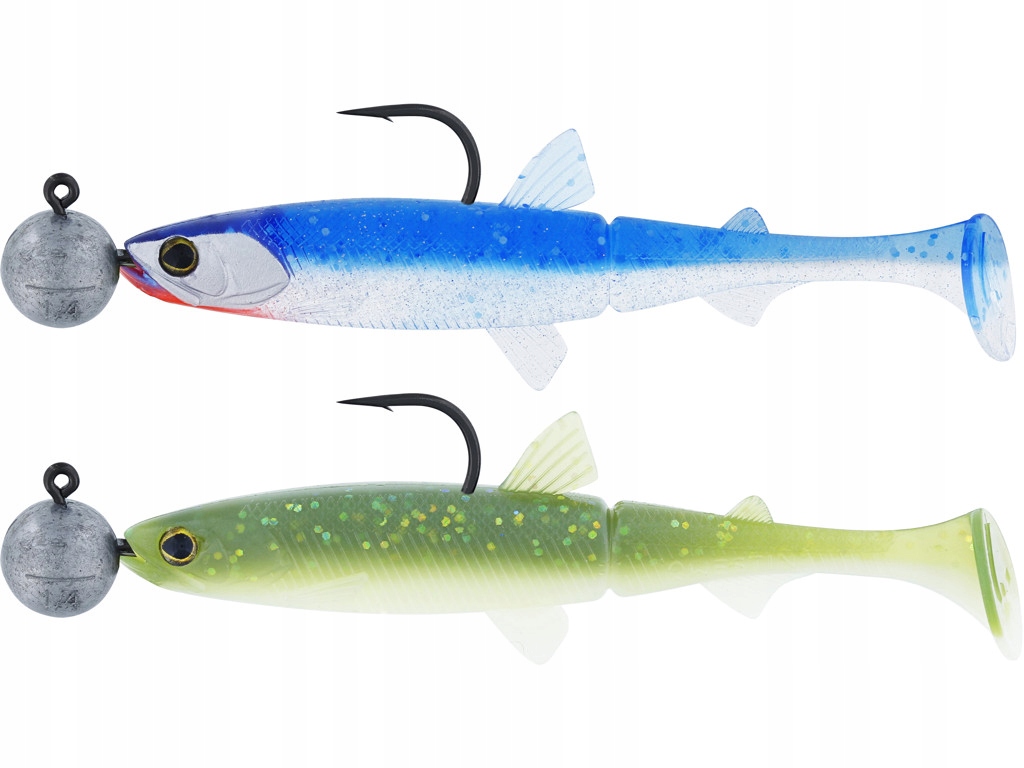 Zestaw gum Westin Hypoteez Shadtail R 'N R 9cm 7g Clear Water Mix 13