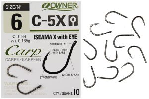 Haczyki Owner C5 CARP ISEAMA X #6