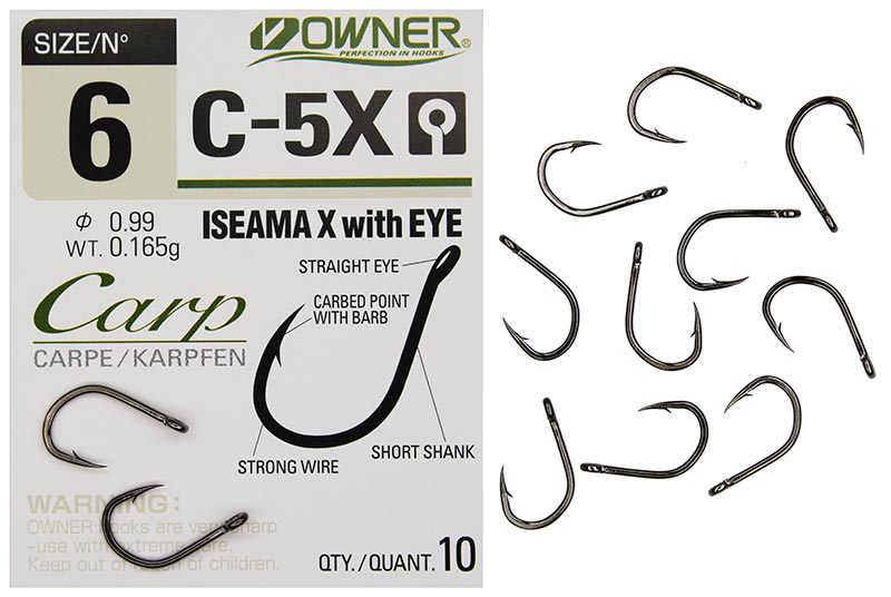 Haczyki Owner C5 CARP ISEAMA X #6