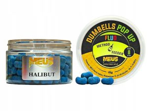 Kulki dumbels Meus Fluo Pop Up 8mm halibut