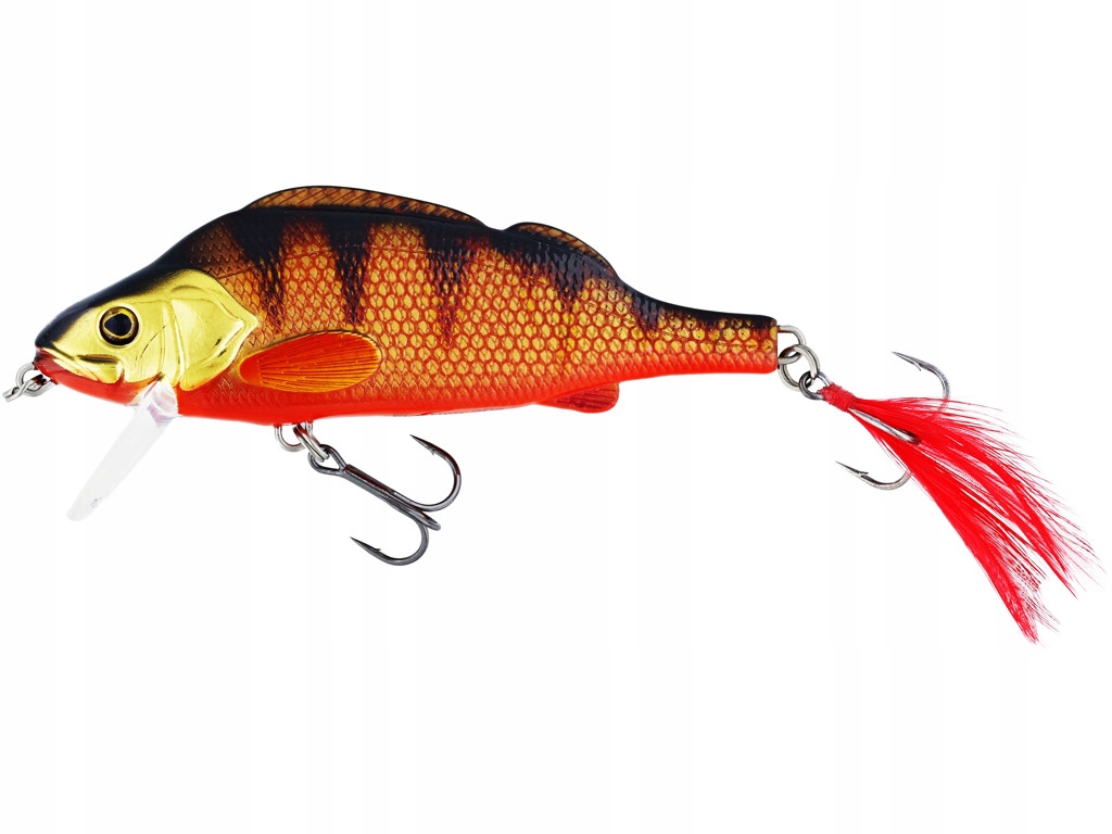 Wobler Westin Percy The Perch Crankbait floati 10cm 20g Real Motoroil Perch