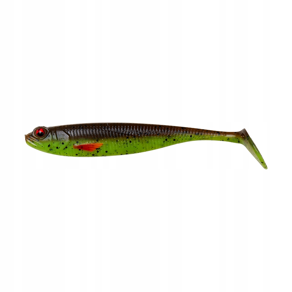 Przynęta gumowa Effzett Shadster Slim 11,5cm 12,7g Motoroil Chartreuse