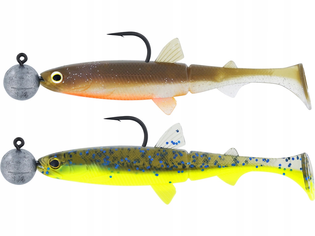Zestaw gum Westin Hypoteez Shadtail R 'N R 9cm 7g Dark Water Mix 12