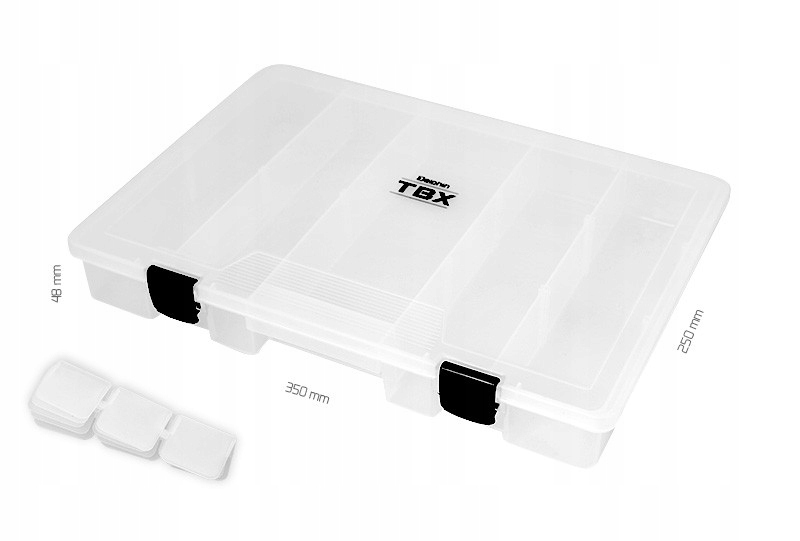 Pudełko Delphin TBX One 350-5P Clip 35x25x4,8cm