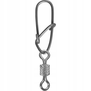 Agrafki z krętlikiem Dragon Super Lock #12 16kg