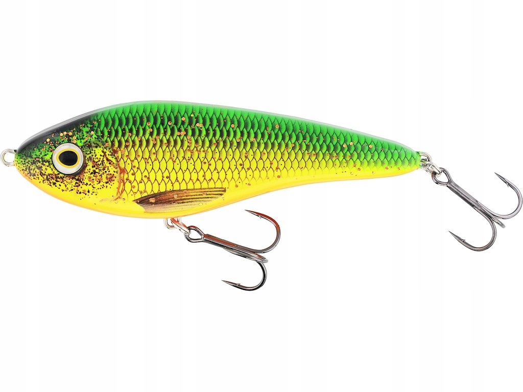 Wobler Westin Jerk 14cm 65g sinking Firetiger Rudd