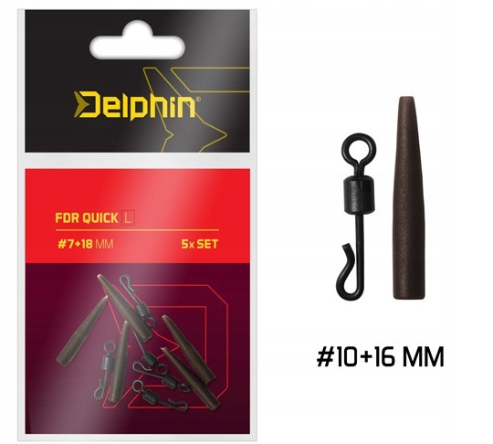 Krętlik szybkiego montażu Delphin FDR Quick rozm L