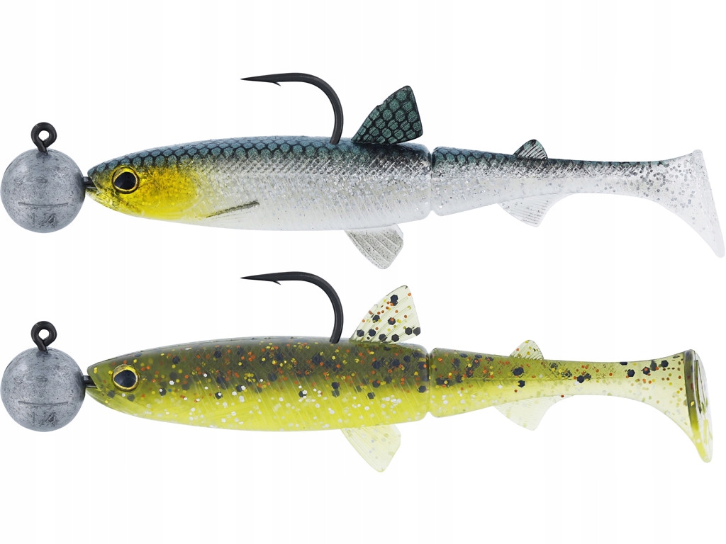 Zestaw gum Westin Hypoteez Shadtail R 'N R 9cm 7g Clear Water Mix 12