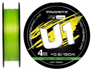 Plecionka Favorite U1 PE 4x 150m 0,27mm