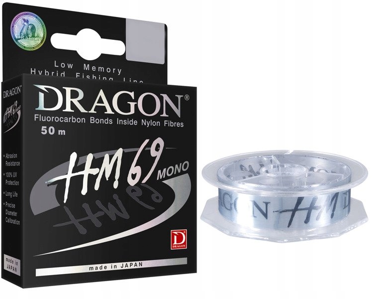 Żyłka hybrydowa Dragon HM69 Pro 150m 0.28mm