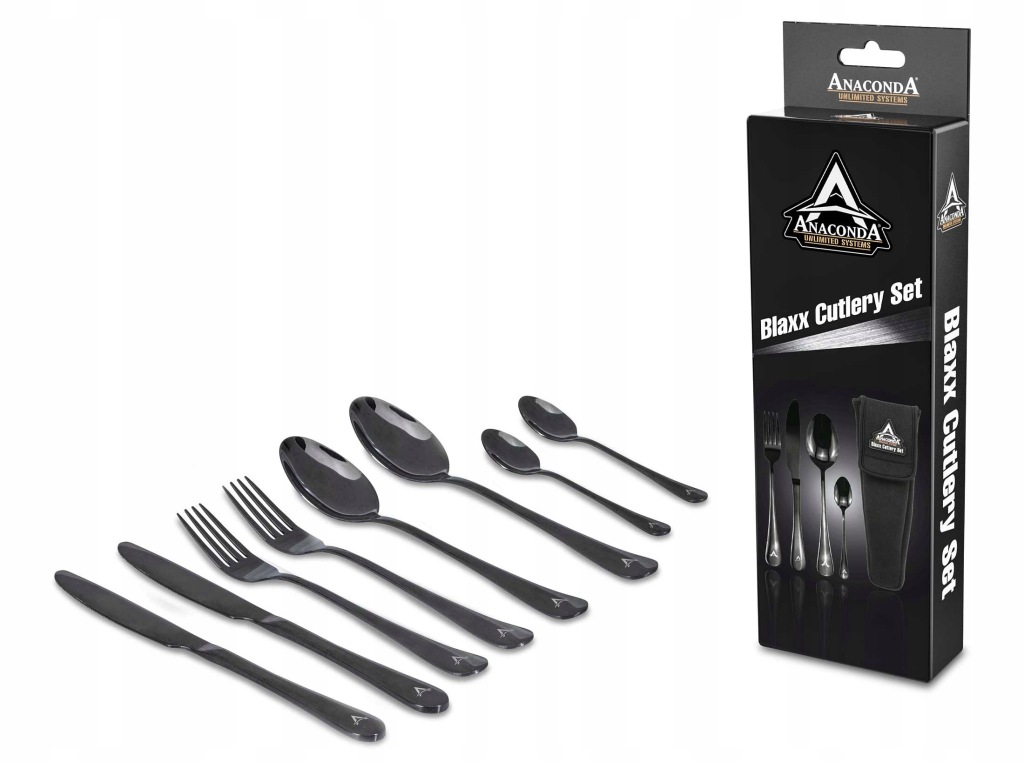 Zestaw sztuśców Anaconda Blaxx Cutlery Twin Set