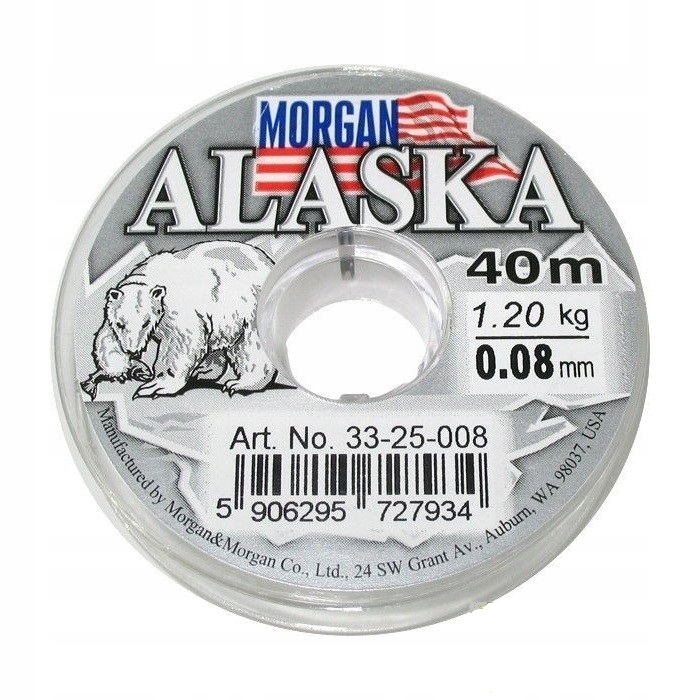 Żyłki Morgan Alaska 40m 0.22mm