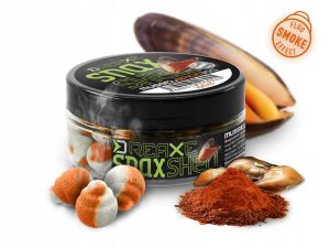 Kulki waftersy ślimaki Delphin Shell 30g 10mm małże przyprawy