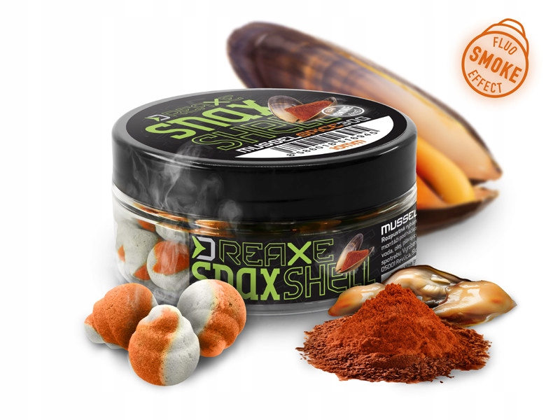 Kulki waftersy ślimaki Delphin Shell 30g 10mm małże przyprawy