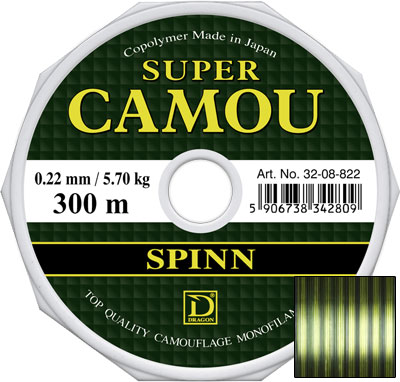 Żyłka Dragon Super Camou Spinn 150m 0.35mm
