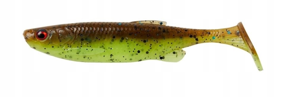 Przynęty gumowe Savage Gear Fat Minnow T-Tail 7,5cm 5g Chartreuse Pumpkin