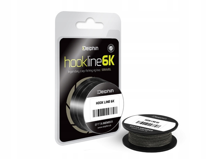 Plecionka Delphin Hook Line 6K Gravel 20m 15 lbs