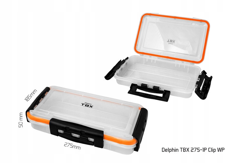 Pudełko Delphin TBX One 275-1P Clip WP 27,5x18,5x5cm