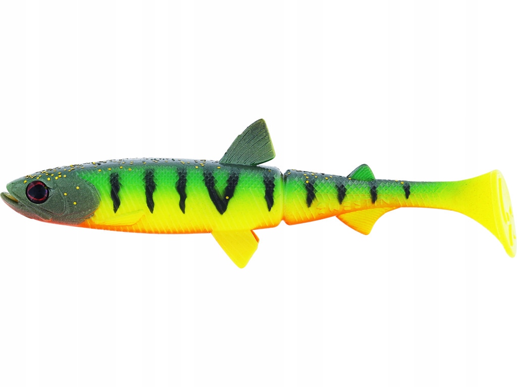 Przynęta gumowa Westin Hypoteez Shadtail 9cm 5g 1szt Tiger Perch