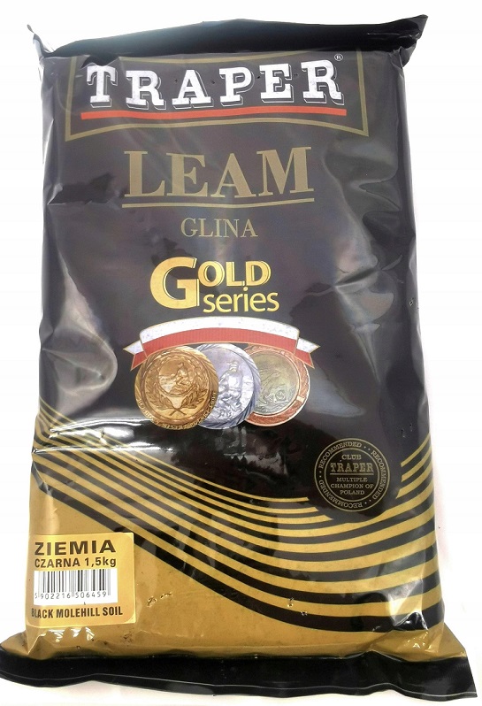 Wędkarska ziemia czarna do zanęt 1,5kg
