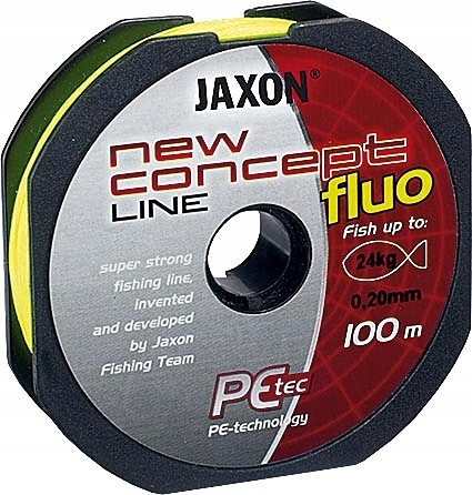 Plecionka Jaxon New Concept Line Fluo 100m 0.18mm