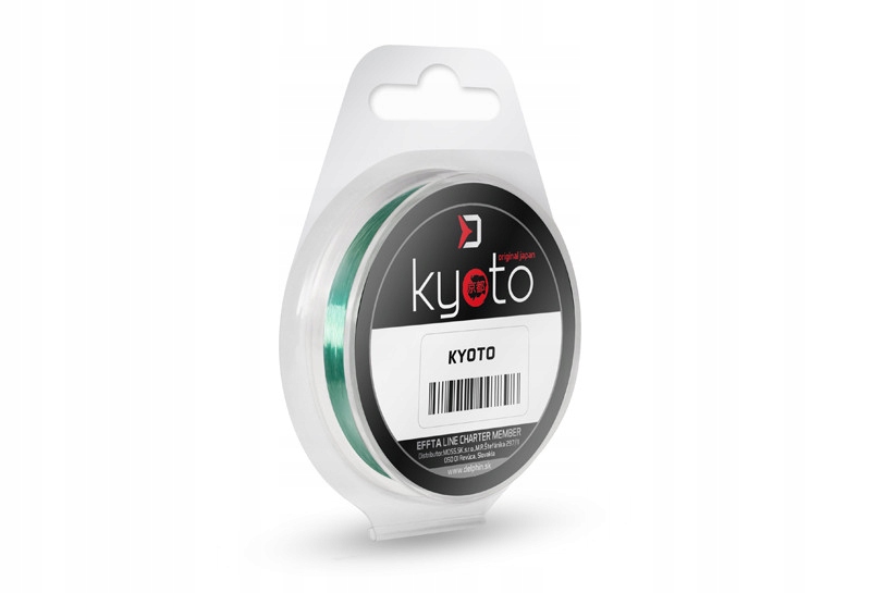 Żyłka Delphin Kyoto zielona 50m 0,181mm 6,7lbs