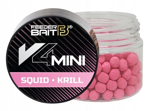 Przynęta Feeder Bait V4 mini Method Feeder 4mm Squid & Krill